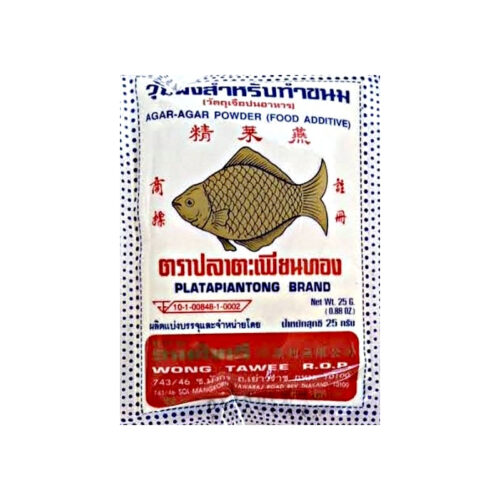 Agar-Agar Powder 25g – PLATAPIANTONG