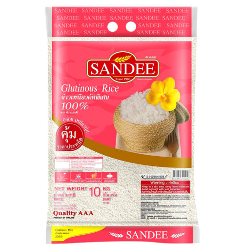 Thai Glutinous Rice 100% 10kg – SANDEE